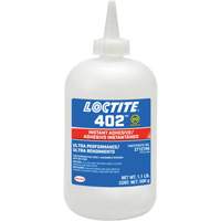 402 Instant Adhesive, Clear, Bottle, 500 g R.M.G. Prévention