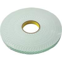 Double-Coated Foam Tape, 33 m (108') L x 18 mm (3/4") W, 62.5 mils, Urethane R.M.G. Prévention
