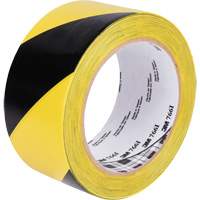 Ruban de signalisation de danger 766, 50,8 mm (2") x 33 m (108'), Noir/Jaune R.M.G. Prévention