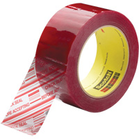 Scotch&reg; Security Message Box Sealing Tape 3779, Acrylic Adhesive, 1.8 mils, 48 mm (2") x 914 m (2998') R.M.G. Prévention