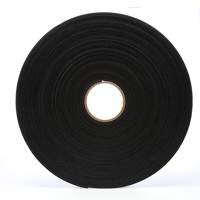 Ruban en mousse de vinyle 4508, 25,4 mm (1") la x 32,9 m (108') lo, 125 mils, Noir R.M.G. Prévention