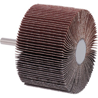 Meule &agrave; lamelles mont&eacute;e, Grain A80, 3" x 2" x 1/4" R.M.G. Prévention