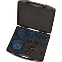 Electrician's Master Holesaw Kit, 12 Pieces R.M.G. Prévention