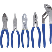 JPS-5M Mechanic's Pliers Set, 5 Pieces R.M.G. Prévention