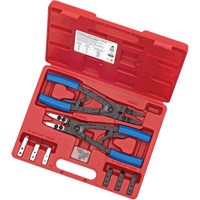 SRP-10S Heavy-Duty Ratcheting Snap Ring Pliers Set, 10 Pieces R.M.G. Prévention