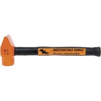UCP-316 Super Heavy-Duty Indestructible Handle Cross Pein Hammer, 3 lbs. Head Weight, Plain Face, Solid Steel Handle R.M.G. Prévention