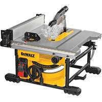 Compact Jobsite Table Saw, 120 V, 15 A, 5800 RPM R.M.G. Prévention