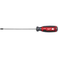 Cabinet Screwdriver, 3/16" Tip, Round, 254 mm L, Cushion Grip Handle R.M.G. Prévention