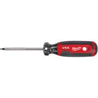 Square Screwdriver, #1 Tip, Round, 170 mm L, Cushion Grip Handle R.M.G. Prévention