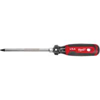Square Screwdriver, #3 Tip, Round, 279 mm L, Cushion Grip Handle R.M.G. Prévention