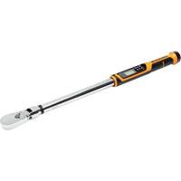 Cl&eacute; dynamom&eacute;trique &agrave; t&ecirc;te flexible avec angle, &eacute;lectronique, Entraînement 1" carr&eacute;, 25 - 250 lb-pi/301 - 3010 lb-po R.M.G. Prévention
