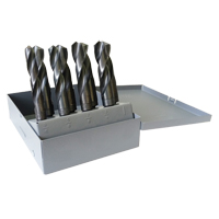Reduced Shank Drill Bit Set, 5 Pieces, High Speed Steel R.M.G. Prévention