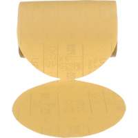 Disque dor&eacute; en rouleau Stikit, 6" dia., Grain P320, Oxyde d'aluminium R.M.G. Prévention