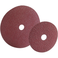 Disques en fibre pour le m&eacute;tal F240, Oxyde d'aluminium, 60, 4-1/2" Dia x 7/8" Arbre R.M.G. Prévention