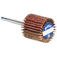 Grind-O-Flex Micro-Mini Flap Wheel, Aluminum Oxide, 80 Grit, 1-3/16" x 3/8" x 1/8" R.M.G. Prévention
