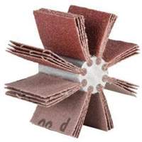 Outil de polissage d'al&eacute;sage &agrave; lamelles ordinaires B-830, Oxyde d'aluminium, Grain 60, 6-3/4" x 1-1/2" R.M.G. Prévention