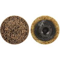 Surface Prep Quick-Change Disc, 1" Dia., Coarse Grit, Aluminum Oxide R.M.G. Prévention
