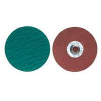 Quick-Change Cloth Disc, 4" Dia., 120 Grit, Zirconium R.M.G. Prévention