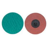 Quick-Change Cloth Disc, 1-1/2" Dia., 120 Grit, Zirconium R.M.G. Prévention