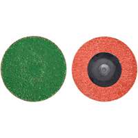 Zirc Plus Quick-Change Cloth Disc, 2" Dia., 120 Grit, Zirconia Alumina R.M.G. Prévention