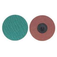 Quick-Change Discs, 3" Dia., 36 Grit, Zirconia Alumina R.M.G. Prévention