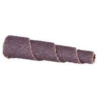 ALO Spiral Cartridge Roll, 60 Grit, 1" Dia., Aluminum Oxide, 2" L, 3/16" Arbor R.M.G. Prévention