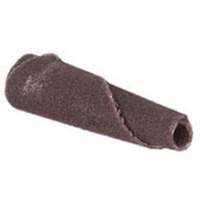ALO Spiral Cartridge Roll, 100 Grit, 3/16" Dia., Aluminum Oxide, 1" L, 1/8" Arbor R.M.G. Prévention