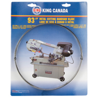 Lame de scie &agrave; ruban pour la coupe du m&eacute;tal, M&eacute;tal, 93" lo x 3/4" la x &eacute;paisseur 0,032", 14 dents par pouce R.M.G. Prévention