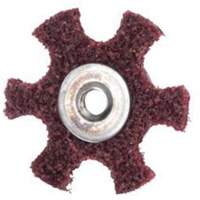 Abrasotex Surface Preparation Star, 4" Dia., Medium Grit, Aluminum Oxide R.M.G. Prévention