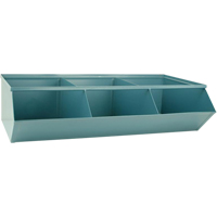 Sectional Bin Units, 100 lbs. Cap., 37" W x 20-1/2" D x 9-1/2" H, Blue R.M.G. Prévention