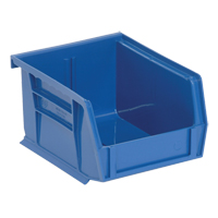 Ultra Stack & Hang Bin, 4-1/8" W x 3" H x 5-3/8" D, Blue R.M.G. Prévention