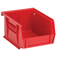 Ultra Stack & Hang Bin, 4-1/8" W x 3" H x 5-3/8" D, Red R.M.G. Prévention