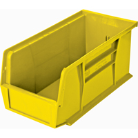 Bacs ultra empilable & suspendable, 5-1/2" la, 5" h x 10-7/8" p, Jaune R.M.G. Prévention