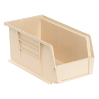 Bacs ultra empilable & suspendable, 5-1/2" la, 5" h x 10-7/8" p, Ivoire R.M.G. Prévention