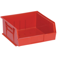 Bacs ultra empilable & suspendable, 11" la, 5" h x 10-7/8" p, Rouge R.M.G. Prévention
