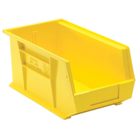 Ultra Stack & Hang Bin, 8-1/4" W x 7" H x 14-3/4" D, Yellow R.M.G. Prévention