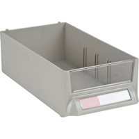 Replacement Drawer for KPC-400 Parts Cabinet, Plastic, 4-11/16" W x 8-5/8" D x 2-7/10" H, Grey R.M.G. Prévention
