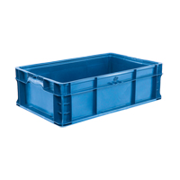 StakPak Plus 4845 System Containers, 15" W x 24" D x 7.5" H, Royal Blue R.M.G. Prévention
