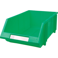 Stack & Hang Bin, 11-13/16" W x 7" H x 17-11/16" D, Green R.M.G. Prévention