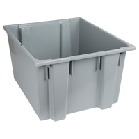 Stack & Nest Totes, 13" x 23.5" x 19.5", Grey R.M.G. Prévention