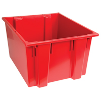 Stack & Nest Totes, 13" x 23.5" x 19.5", Red R.M.G. Prévention