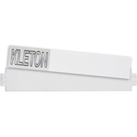 Plaque avant avec &eacute;tiquette R.M.G. Prévention