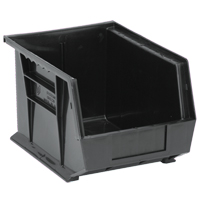 Bacs ultra empilable & suspendable, 8-1/4" la, 7" h x 10-3/4" p, Noir R.M.G. Prévention