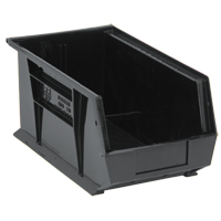 Ultra Stack & Hang Bin, 8-1/4" W x 7" H x 14-3/4" D, Black R.M.G. Prévention