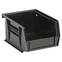Ultra Stack & Hang Bin, 4-1/8" W x 3" H x 5-3/8" D, Black R.M.G. Prévention