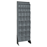 Support pour bacs basculants, 23-5/8" la x 8" p x 75" h, 36 tiroirs R.M.G. Prévention