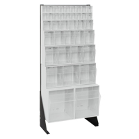 Support pour bacs basculants, 23-5/8" la x 8" p x 52" h, 38 tiroirs R.M.G. Prévention