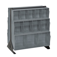 Support pour bacs basculants, 23-5/8" la x 16" p x 28" h, 24 tiroirs R.M.G. Prévention