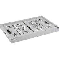 Bac repliable, 21" lo x 14" la x 10,5" h, Gris R.M.G. Prévention