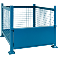 Contenants de vrac empilables, 34,5" la x 40,5" p x 30" h, Capacit&eacute; de 3000 lb R.M.G. Prévention